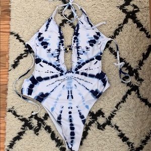 Zaful NWOT.  Tie dye one piece